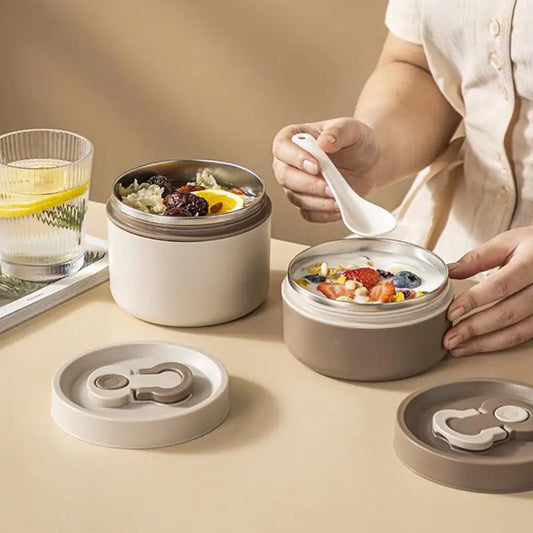 Lunch box thermique en inox – 350/650ml